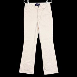 NYDJ Women's Bootcut Stretch Mid Rise Light Pink Denim‎ Jeans Size 4